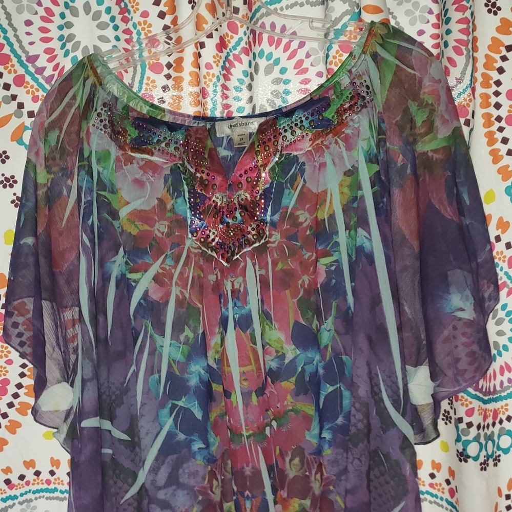 DressBarn Gypsy Shirt